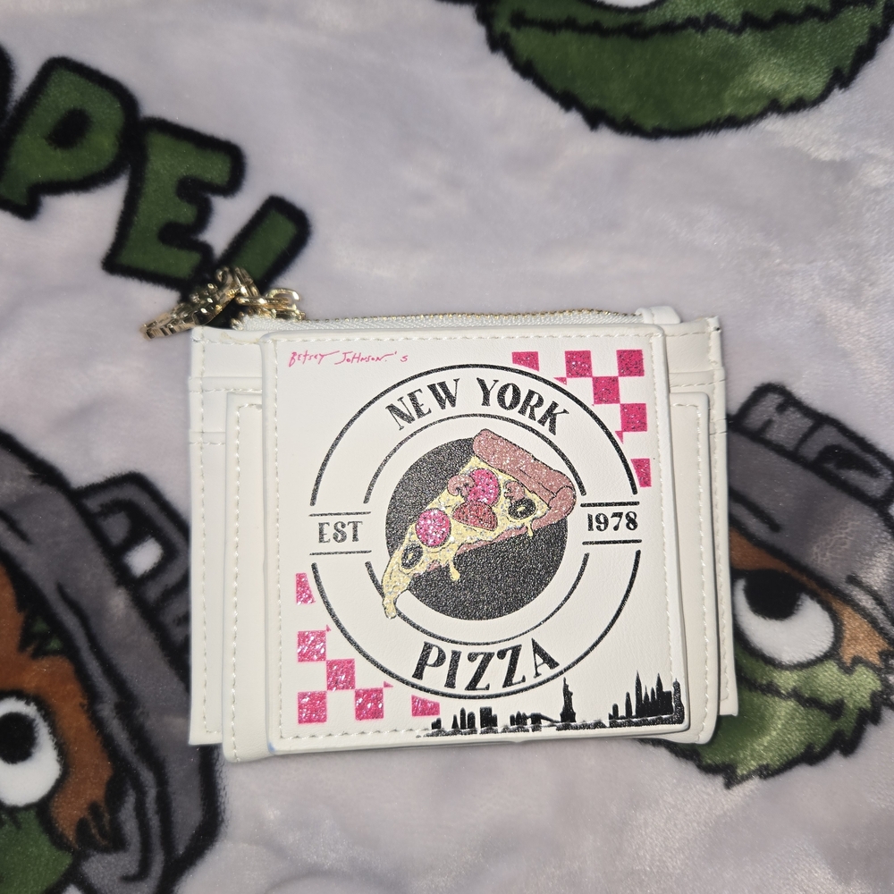 Betsey Johnson New York Pizza Wallet.